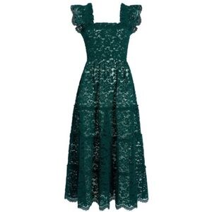 NWT Hill House Collector’s Ellie Nap Dress Botanical Garden Lace 2023 Size SM